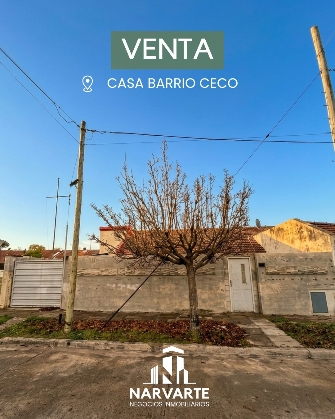 Casa en Venta – Barrio CECO, calle 12 Bis — Olavarría