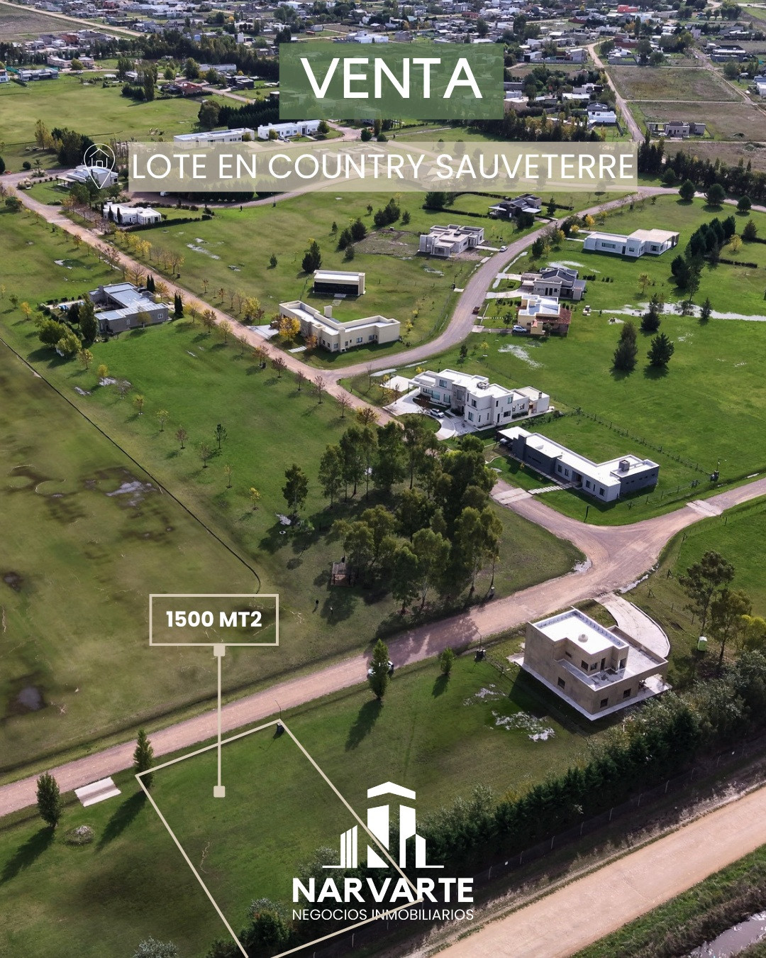 Lote en Venta – Country Sauveterre — Olavarría