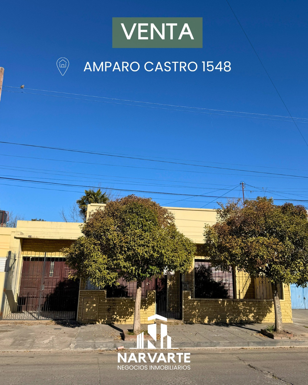 Casa en Venta – Amparo Castro 1548 — Olavarría