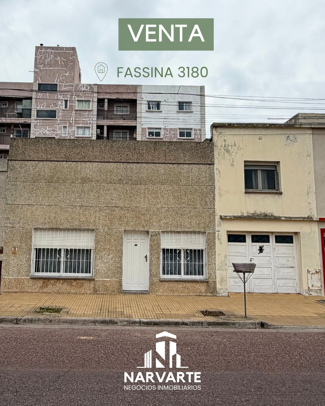 Casa en Venta – Fassina 3180 — Olavarría
