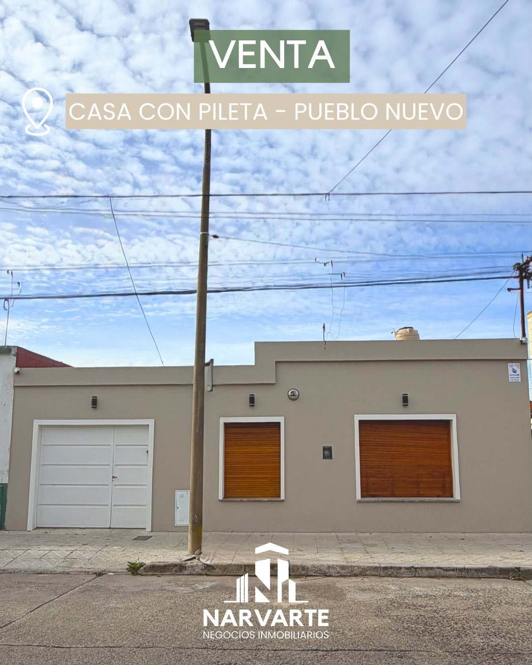 Casa con Pileta en Venta – Vélez Sarsfield 1765 — Olavarría