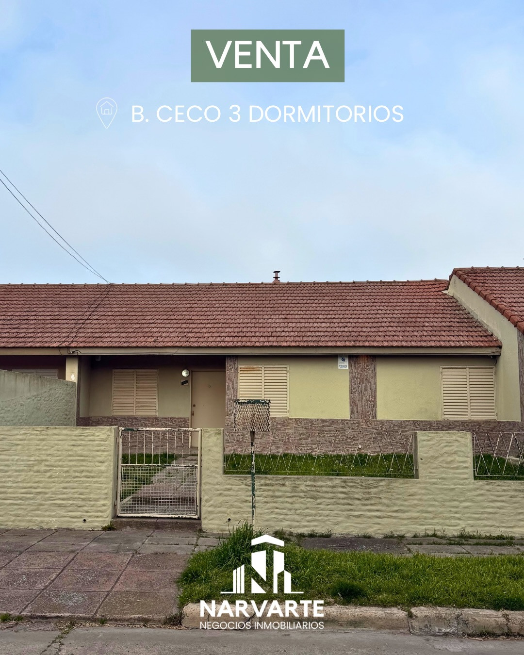 Casa 3 Dormitorios en Venta – Barrio CECO — Olavarría