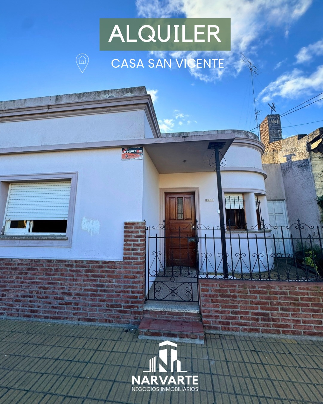 Casa en Alquiler – Barrio San Vicente — Olavarría